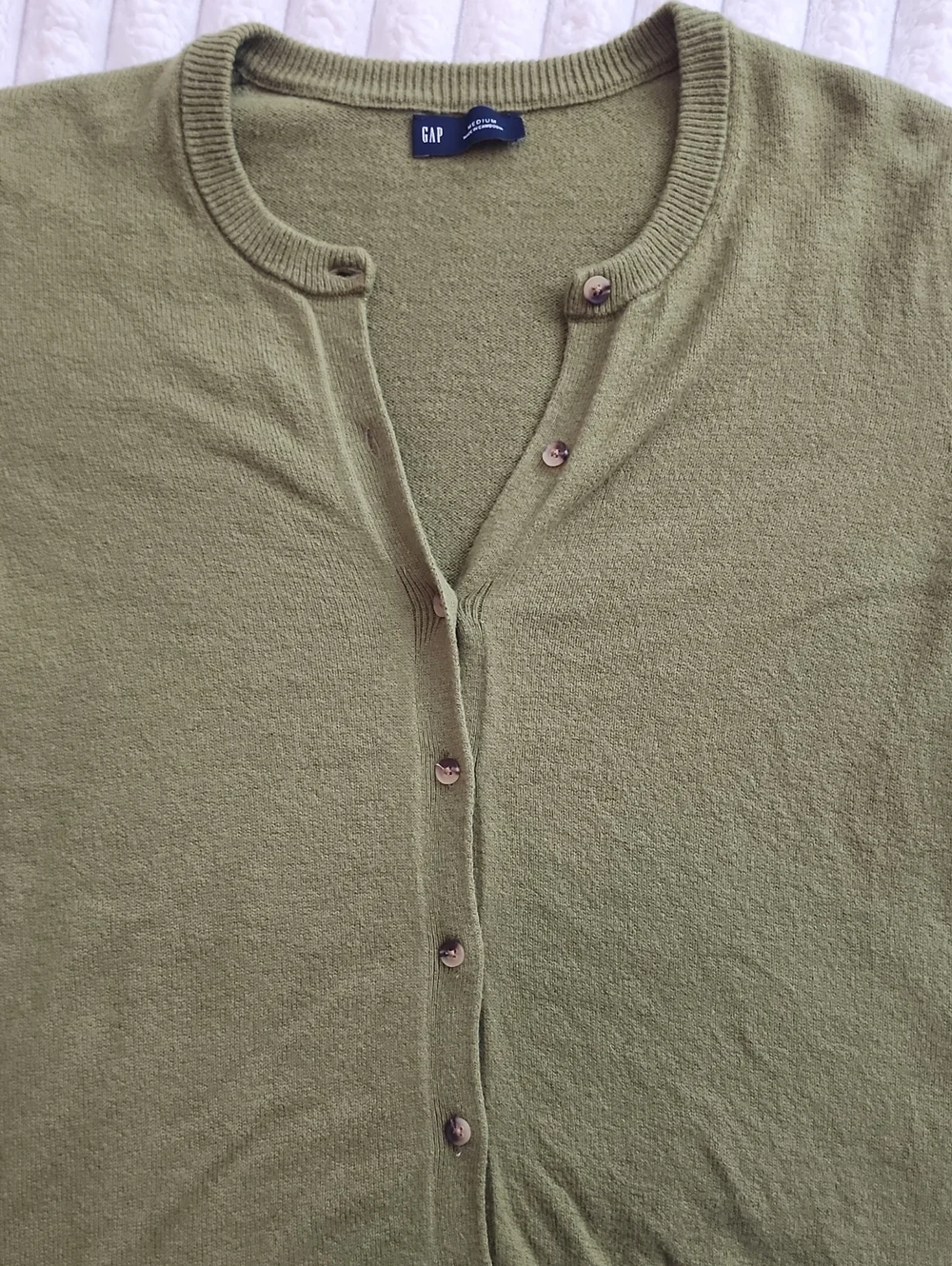 GAP Olive Cardigan And Tank Set